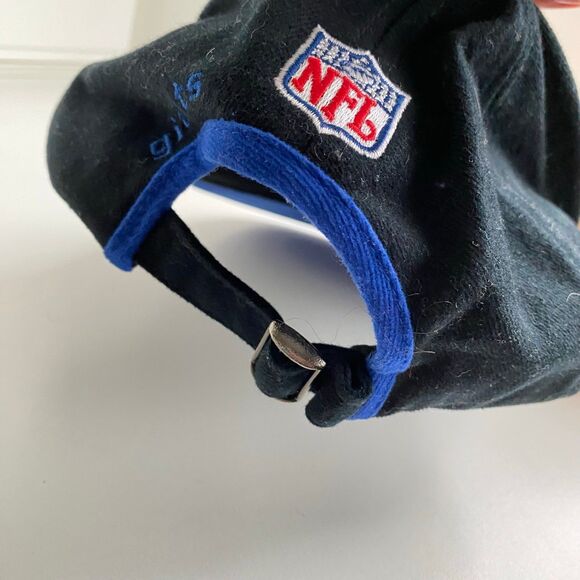 Vintage Giants Logo NFL Hat Pro Line‎ Baseball Cap One Size Blue Black - Picture 3 of 7
